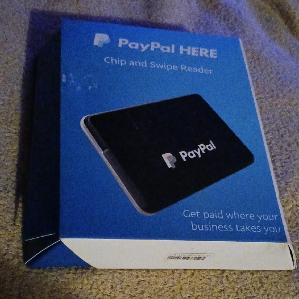 PayPal Here Chip and Swipe Reader In Box